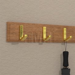 Ives 507B Rhodes Wall Hook in Satin Chrome Finish (US26D)