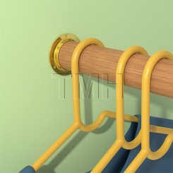 Actual Image of Ives SP585 Closet Pole Sockets