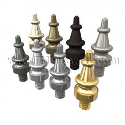 Deltana, Steeple Tip, Cabinet Finial, Solid Brass
