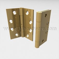 Deltana DTCSB4540SN, Plain Bearing, Standard Weight, Brass Hinge