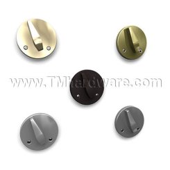 Deadbolts in different finishes