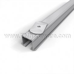 Hafele EKU Clipo, Single Upper Running Track with Rotating Fasteners, 98" Length