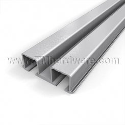 Hafele EKU Clipo, Double Upper Running Track, Screw Mounting, 98" Length