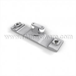 Hawa Concepta 25/30/40/50 Connecting Profile with Guide for Two Pivot Overlay Doors, 1" Length
