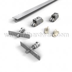 Hettich TopLine Grant 71-222 Sliding Hardware and Track, 3/4" Thick Minimum, 150 Lbs.