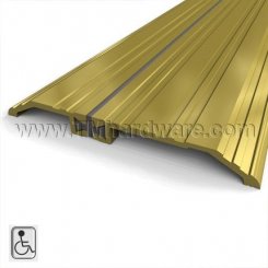 Pemko #252x3BFG Utility Threshold, 5.125" Bronze with Thermal Break, .5" (H)