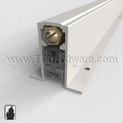 Automatic Door Bottom, Mortised with Lead-Lined Neoprene Seal, .5" Drop