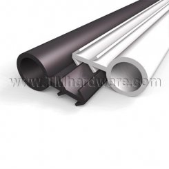 Zero #8054 Kerf Weatherstripping, Silicone, .25" Ring-Shaped Pressure Seal