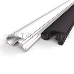 Barzen #WK30 Weatherstripping for a door in black and white