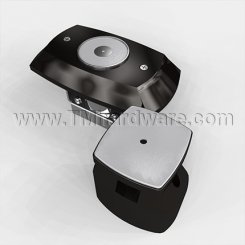 Rixson 998M Electromagnetic Door Holder, Wall Mounted, Concealed Wiring, 3-5/8" Projection, Dark Satin Bronze, Equiv Finish