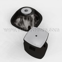 Rixson 999M Electromagnetic Door Holder, Universal Wall Mounted, Dark Satin Bronze, Equiv Finish