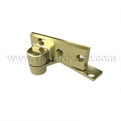 Norton 380, Door Closer Pivot, Offset Hung Top Pivot, 3/4" Offset, Bright Brass Finish