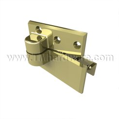 Norton 480, Door Closer Pivot, Offset Hung Top Pivot, 3/4" Offset, Bright Brass Finish