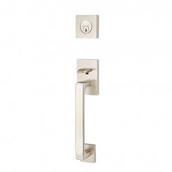 Baden Entry set in Satin Nickel