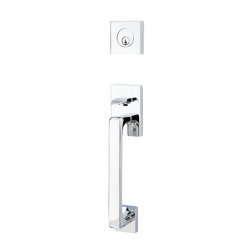 Baden Entry set in Polished Chrome