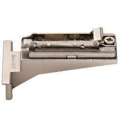Salice Concealed Hinge, Face Frame Clip Mounting Plate, Screw, Inset Overlay, Nickel-Plated