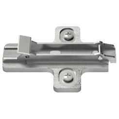 Salice Concealed Hinge, Clip Wing Mounting Plate, Quick Fixing System, Aluminum Frame, Nickel Plated