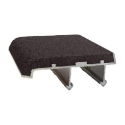 Wooster Spectra Anti-Slip Stair Nosing WP2C, WP3C, WP4C, Sure Hold Anchors, New Concrete, 2.0625" - 4.0625" Depth