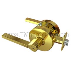 Accentra Door Handle 4601LN, Reflection Lever, Bright Brass Finish