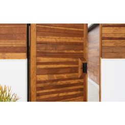 Emtek E2020 - E2220 Modern Brass Keypad Leverset, Oil Rubbed Bronze (US10B) Finish