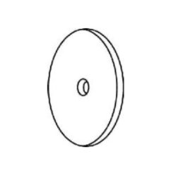 Trimco Round Back Plates, 1/8 Thick
