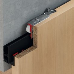 Hafele SLIDO D-Line41 80X Set, Sliding Door Fitting