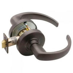 Schlage Sparta Door Handle, Mechanical Door Handle, ND Series, Non-Keyed Function, Passage Latch, Satin Chrome Plated Finish