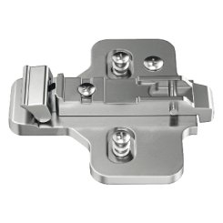 Salice Concealed Hinge, Clip Mounting Plate, Quick Fixing System, 11mm Euro Screw Pre-installed, 0mm Height