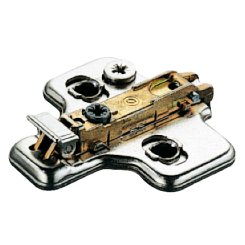 Salice Concealed Hinge, Clip Mounting Plate, Quick Fixing System, 0mm Height