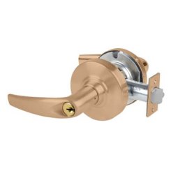 Schlage Athens Door Handle, Vandlgard, Mechanical Door Locks, ND Series, Vandlgard Entrance/Office Lock, Satin Chrome Plated