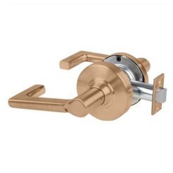 Schlage Longitude Door Handle, Mechanical Door Handle, ND Series, Non-Keyed Function, Passage Latch, Satin Chrome Plated Finish