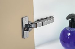 Salice Concealed Hinge, 700 Series, 110° Opening Angle, Screw, Full Overlay, Silentia+