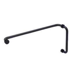 FHC 8" Pull 24" Towel Bar Combo With Metal Washers, Satin Nickel (US15) Finished