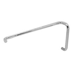 FHC 6" Pull Handle 16" Towel Bar Combo No Washers, Satin Nickel (US15) Finished