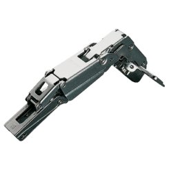 Salice Concealed Hinge, Push Hinge, 155° Opening Angle, Dowel, Full Overlay, Self Opening