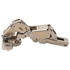 Salice Concealed Hinge, Zero Protrusion, 155° Wide Opening Angle, Dowel, Full Overlay, Silentia+