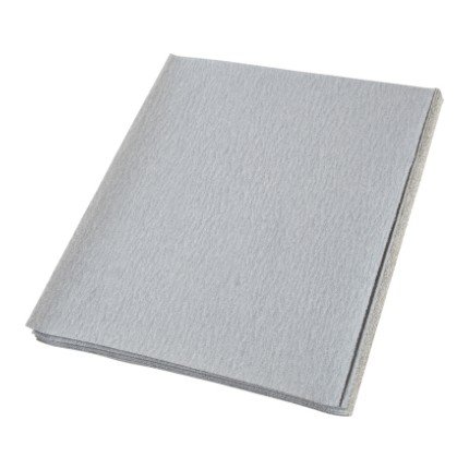 Hafele Dri-Lube Paper, Paper Open Sheet, 9” x 11”, Silicon Carbide, Grit 400, Pack 0f 100