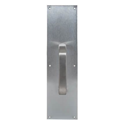 Trimco ¾ Round Heavy Duty Pull Plate, 5-1/2" and 8” CTC