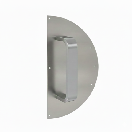 Trimco Half-Round Push/Pull Plates