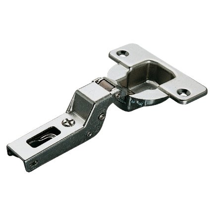 Salice Concealed Hinge, Thick Door Hinge, 94° Opening Angle, Screw, Half Overlay, Self Closing, Nickel-Plated
