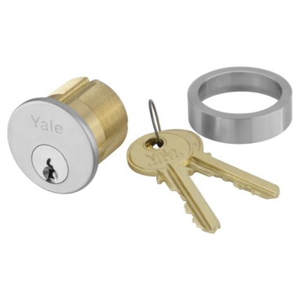Yale 2153-118 1-1/8″ Mortise Cylinder for SDA 16, PARA Keyway, with 1765.312 Sized Collar