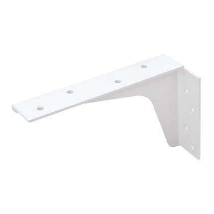 Hafele Work Surface Brackets, Rigid, 24" x 29" (610mm x 737mm), Steel, White