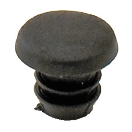 Hafele Door Bumper, 8.5 x 8 x 1.5 mm, For 5mm System Hole, Black,