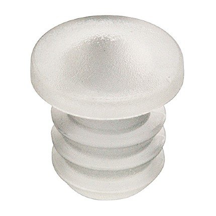 Hafele Door Bumper, 8.5 x 8 x 1.5 mm, For 6mm System Hole, Transparent