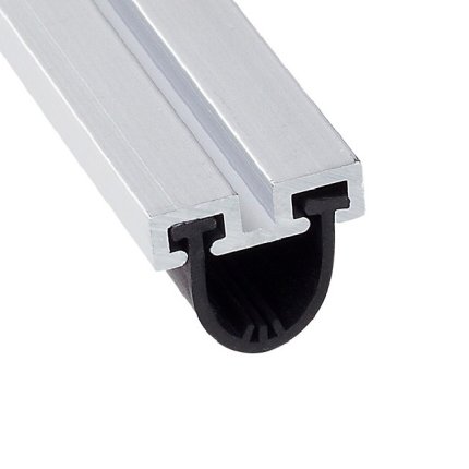 Barzen #SRM10 Mortised Door Sweep, Close Up