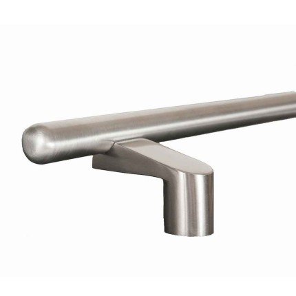 Trimco Standard Ladder Pull with Offset Standoff and Square Ends, 1" Diameter