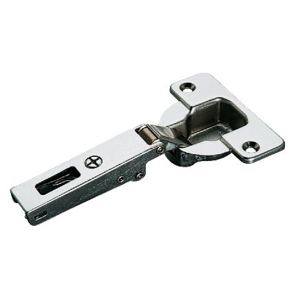 Salice Concealed Hinge, Thick Door Hinge, 94° Opening Angle, Screw, Full Overlay, Self Closing, Nickel Plated