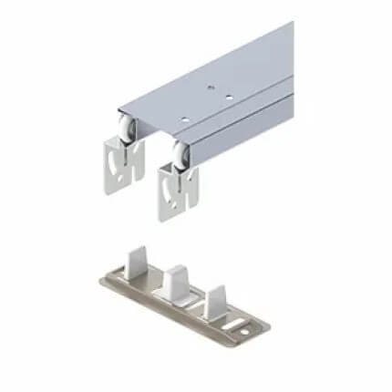 Hager 9613RS By-Pass Track Sliding Door Set