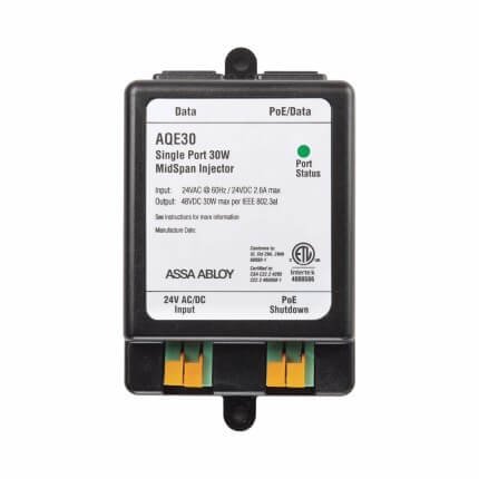 Securitron AQE Single Port Injector PoE