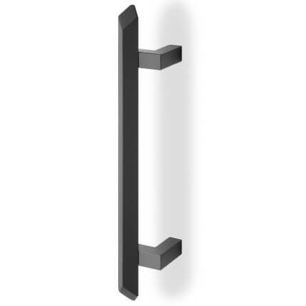 Rockwood RM7865 GeoMetek - Diamond Pulls, Flat End - Offset Post, 1" x 1" Grip Size
